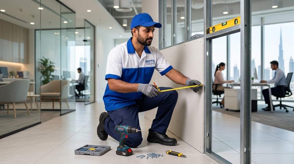 Gypsum Partition Work in Dubai for Homes & Offices